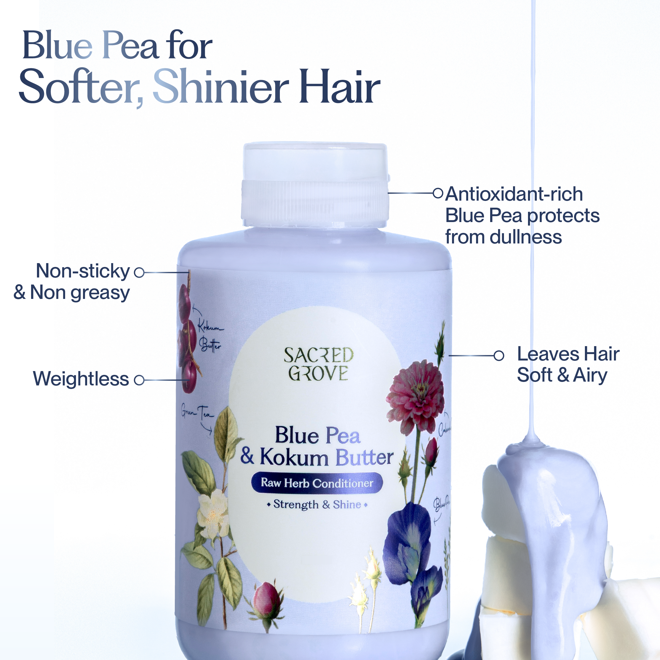 Blue Pea & Kokum Butter Weightless Shine Conditioner