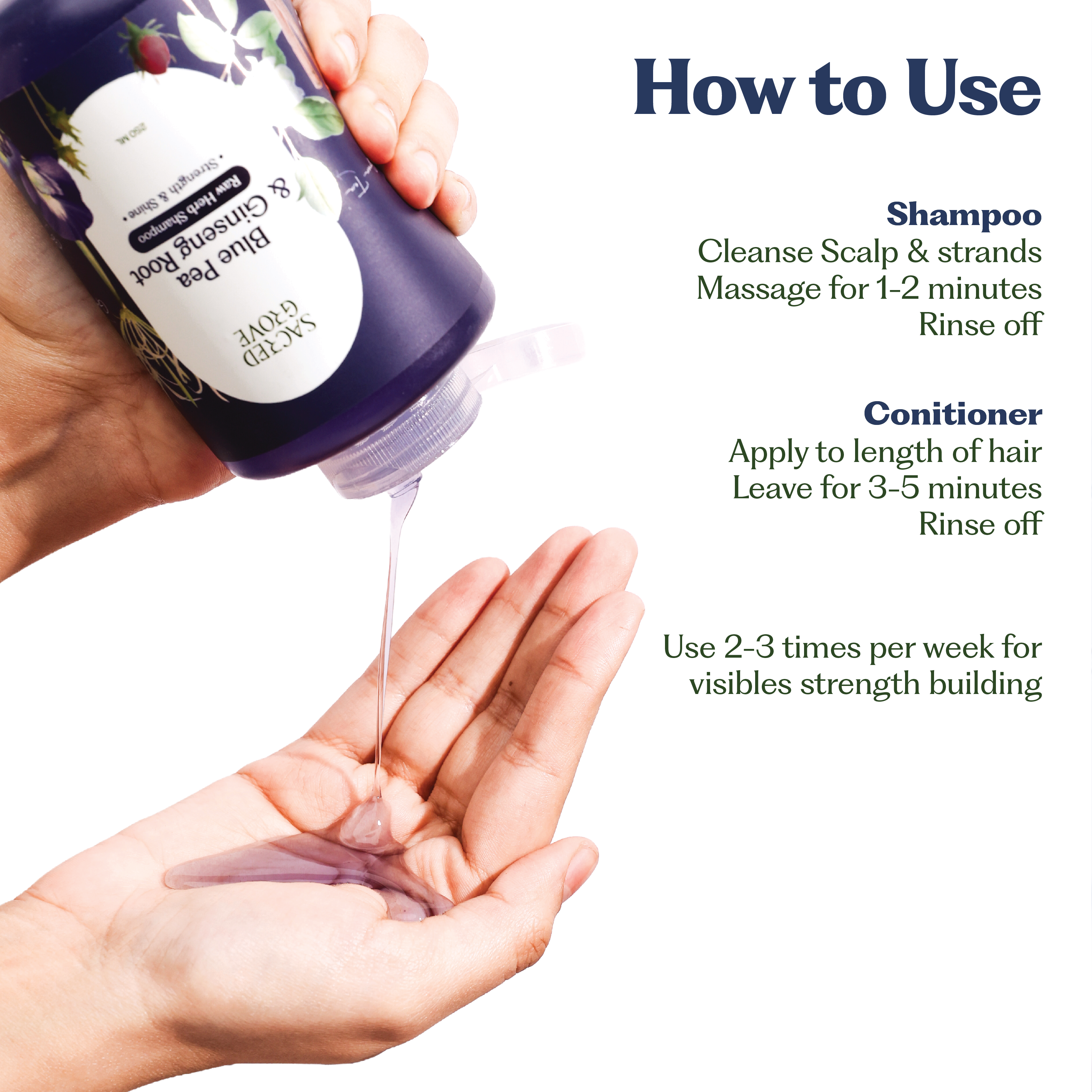 Blue Pea Strength & Shine Routine