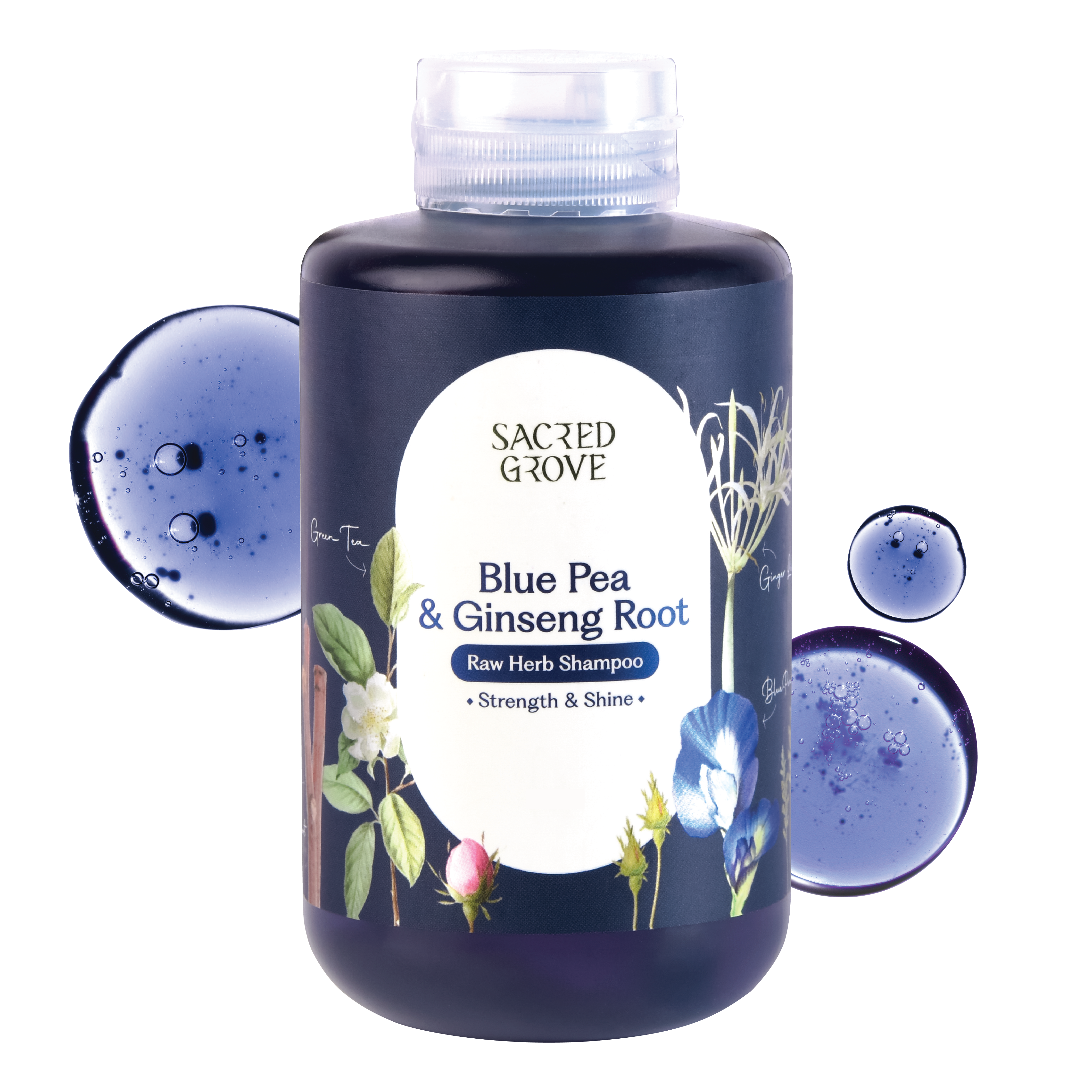 Blue Pea & Ginseng Root Strengthening Shampoo