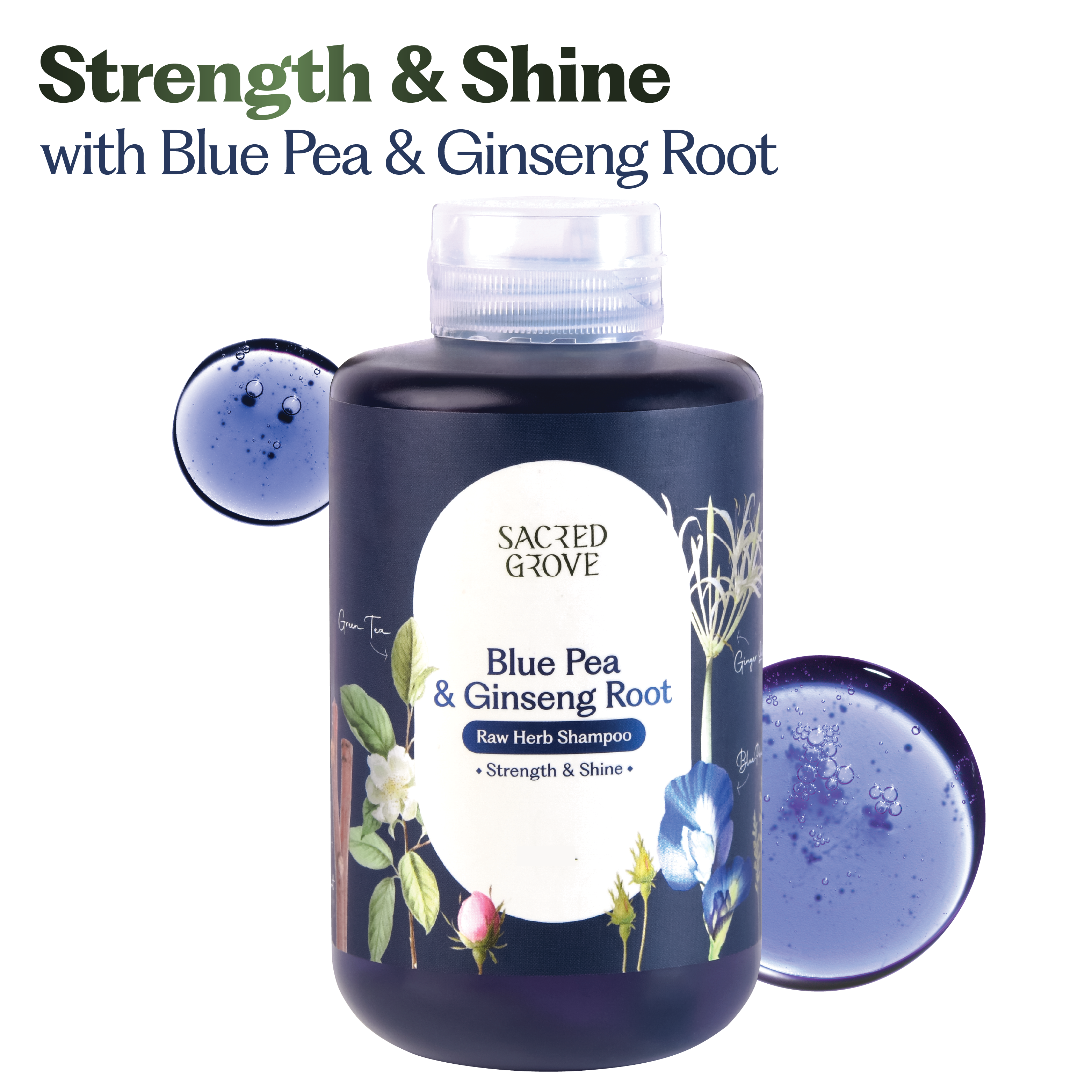 Blue Pea Strengthening Shampoo