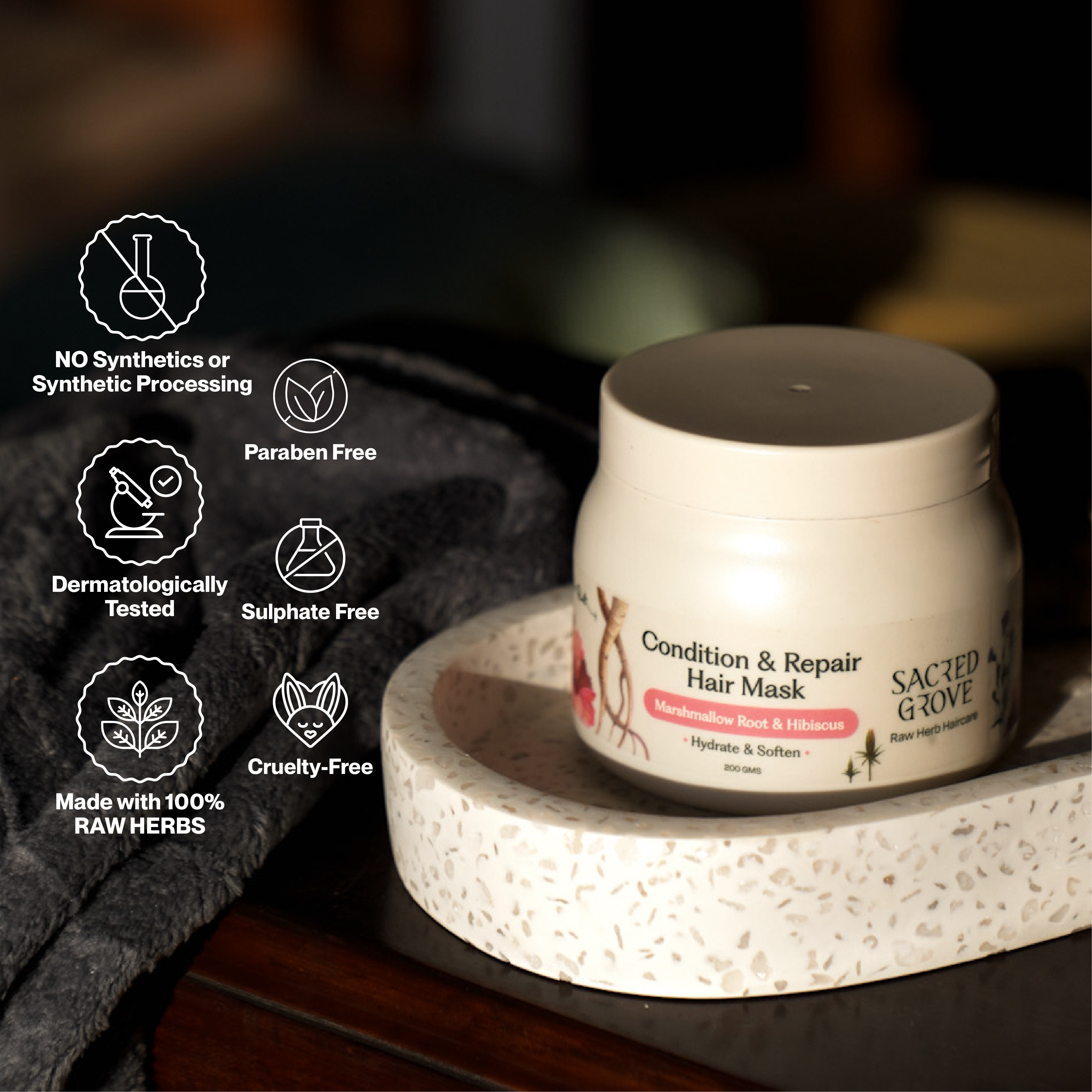 Marshmallow Root Condition & Repair Hair Mask