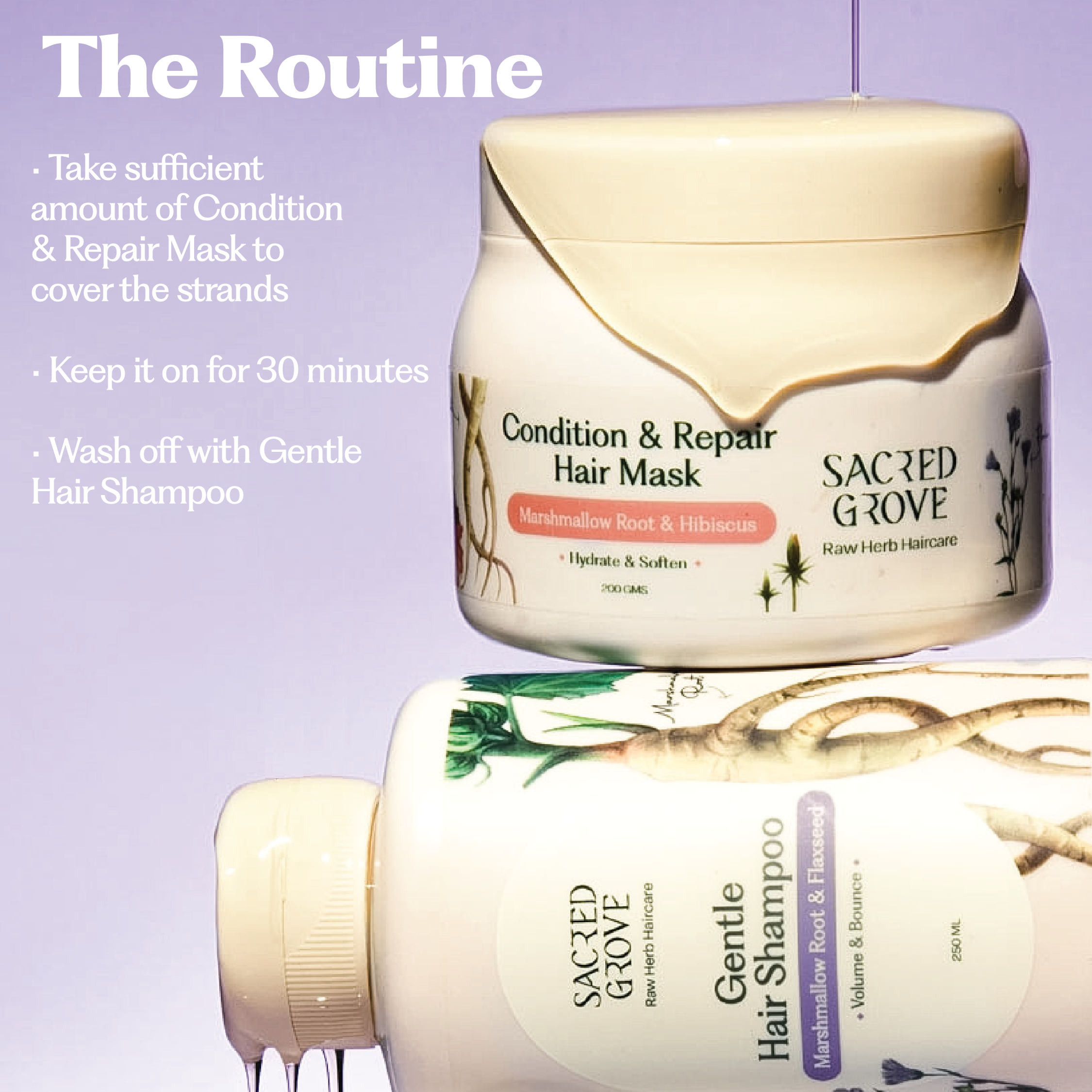 Marshmallow Root Deep Conditioning Combo