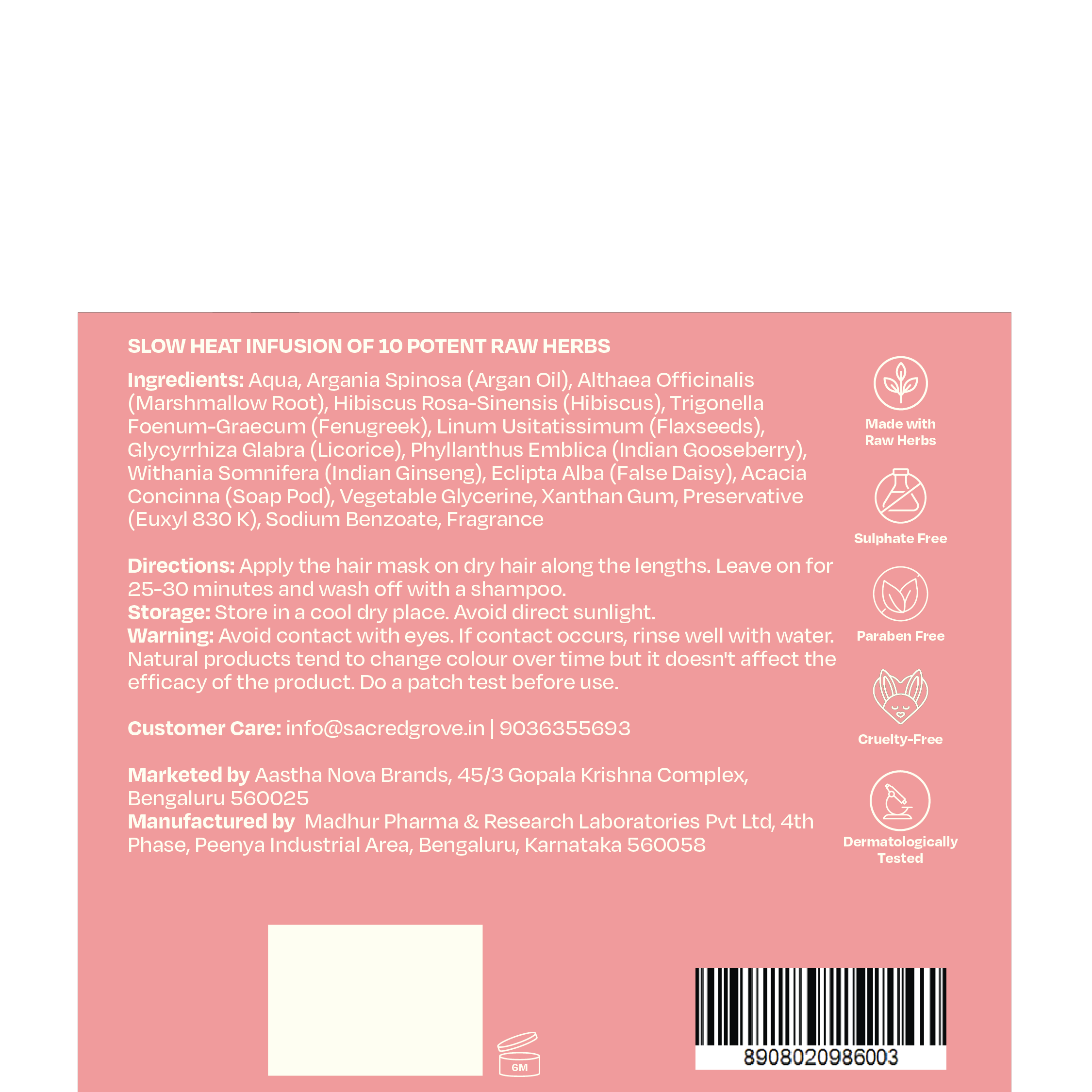 Marshmallow Root Deep Conditioning Combo