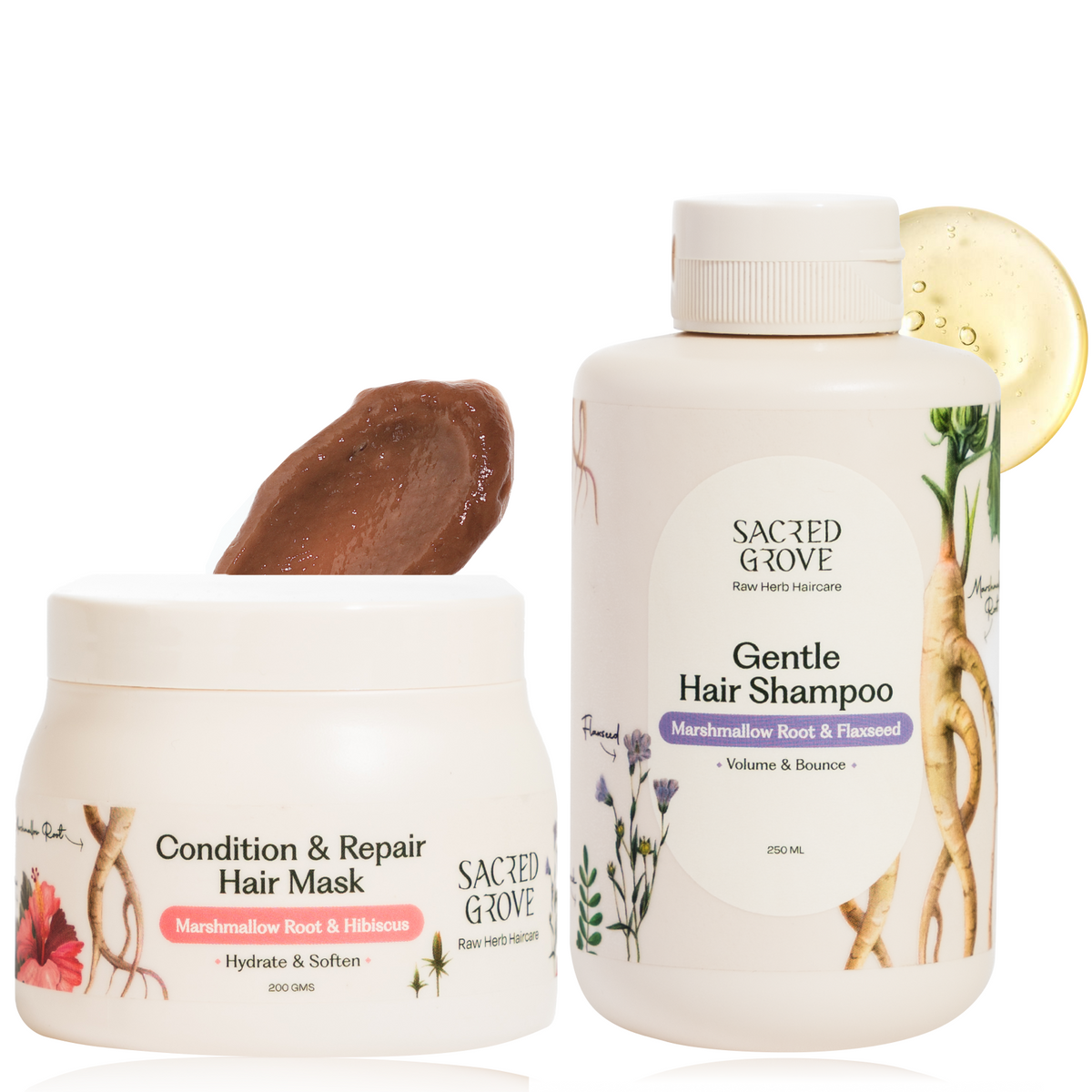 Marshmallow Root Deep Conditioning Combo