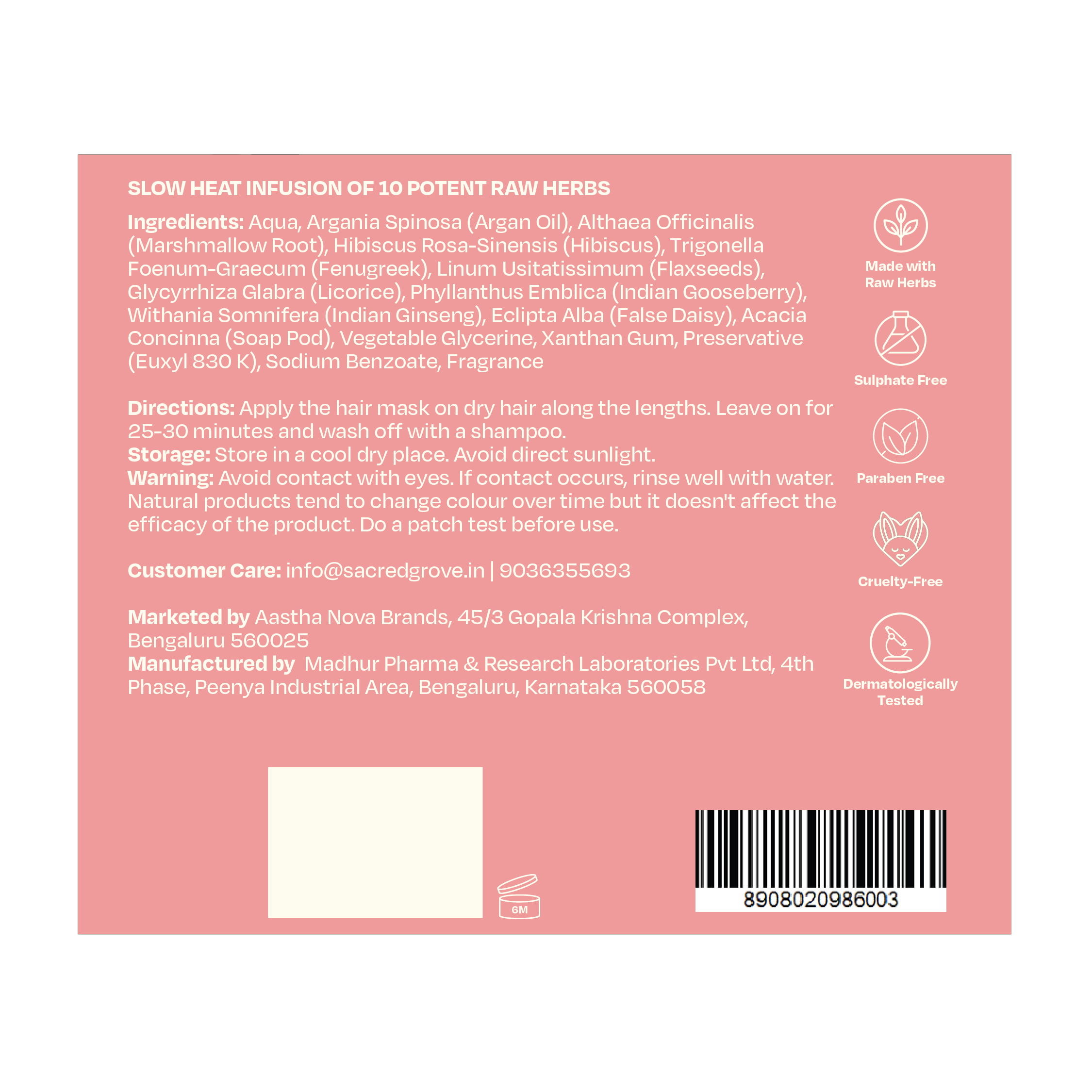 Condition & Repair Hair Mask