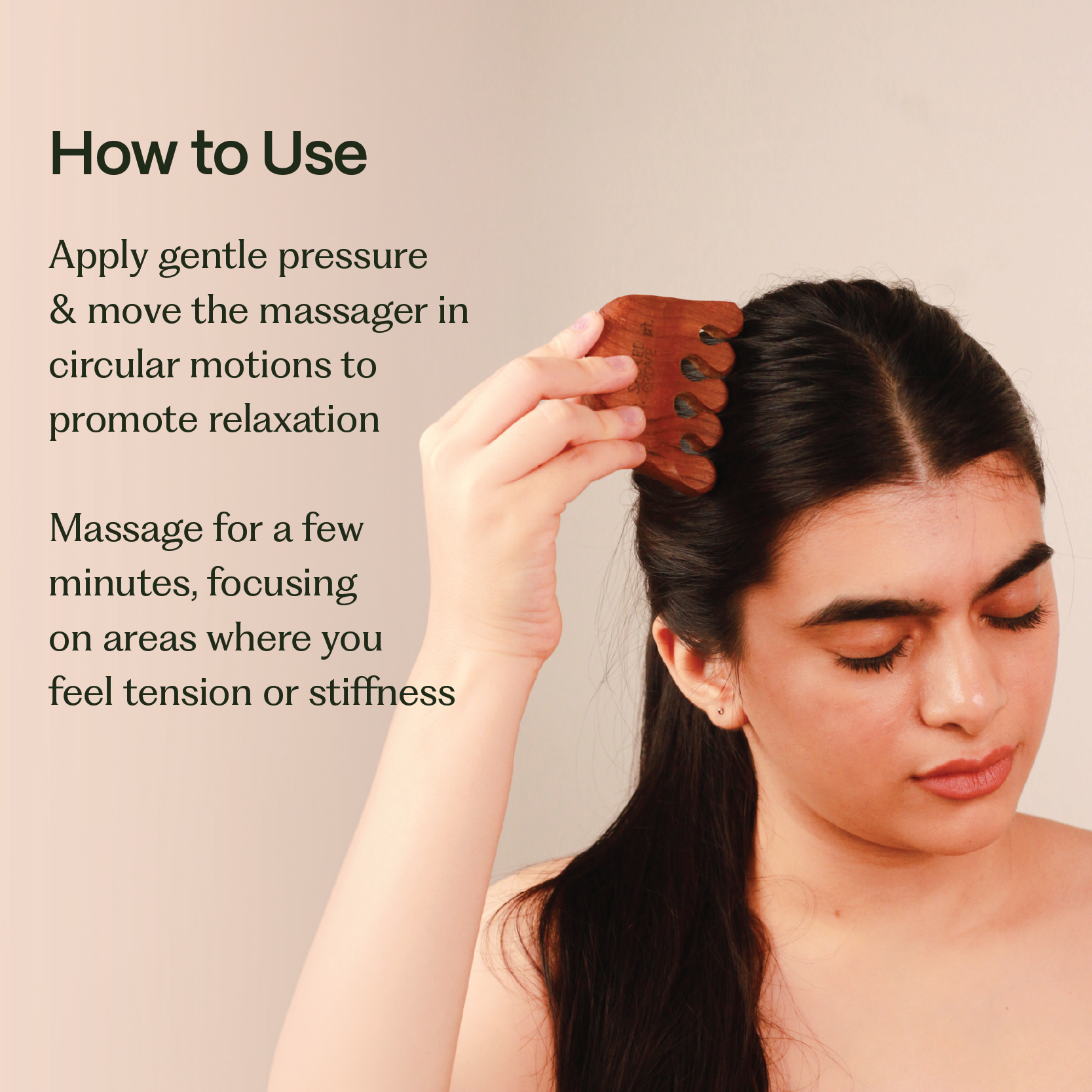 Acupressure Therapy Elephant Head Massager