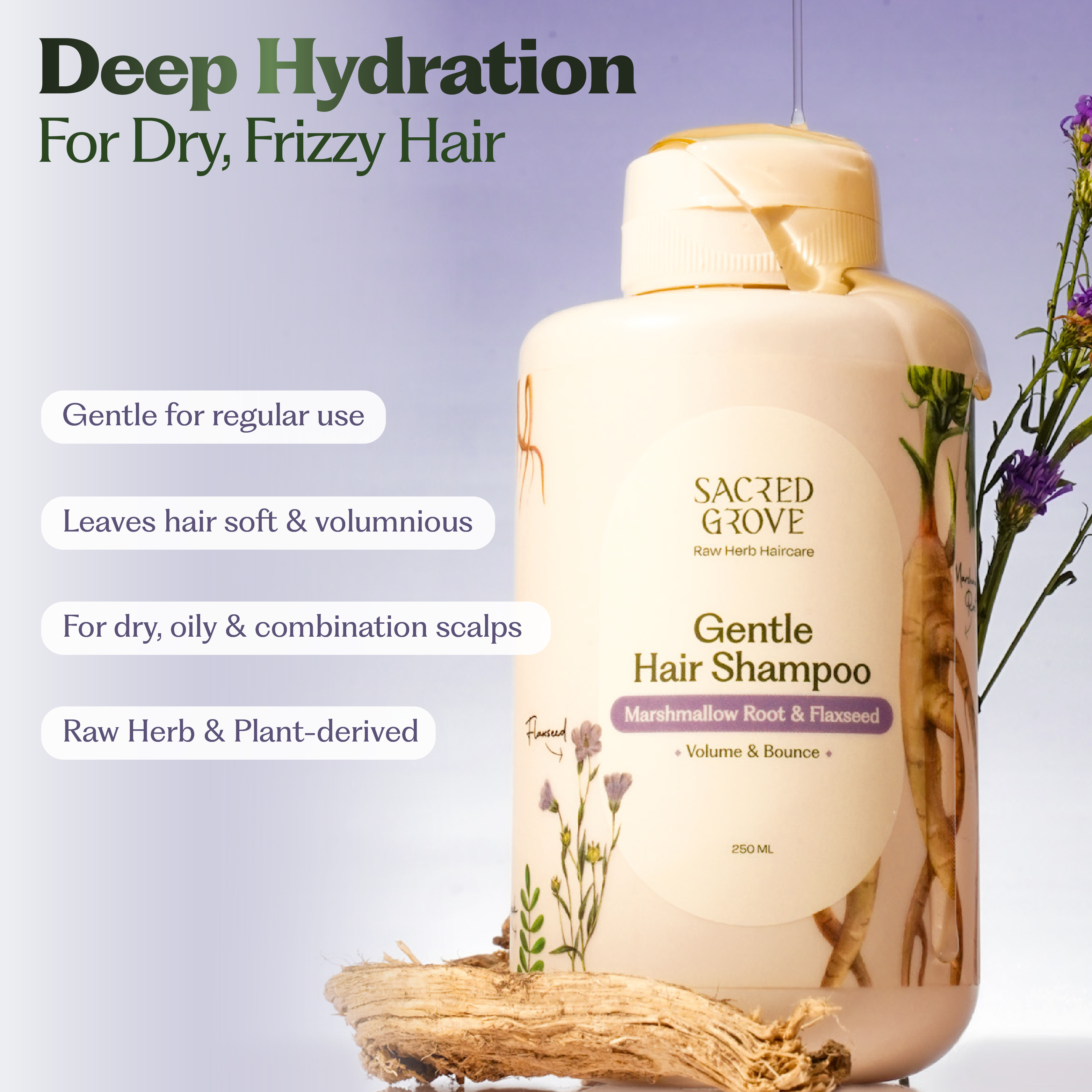 Gentle Hair Shampoo (Soft Lather) B1G1