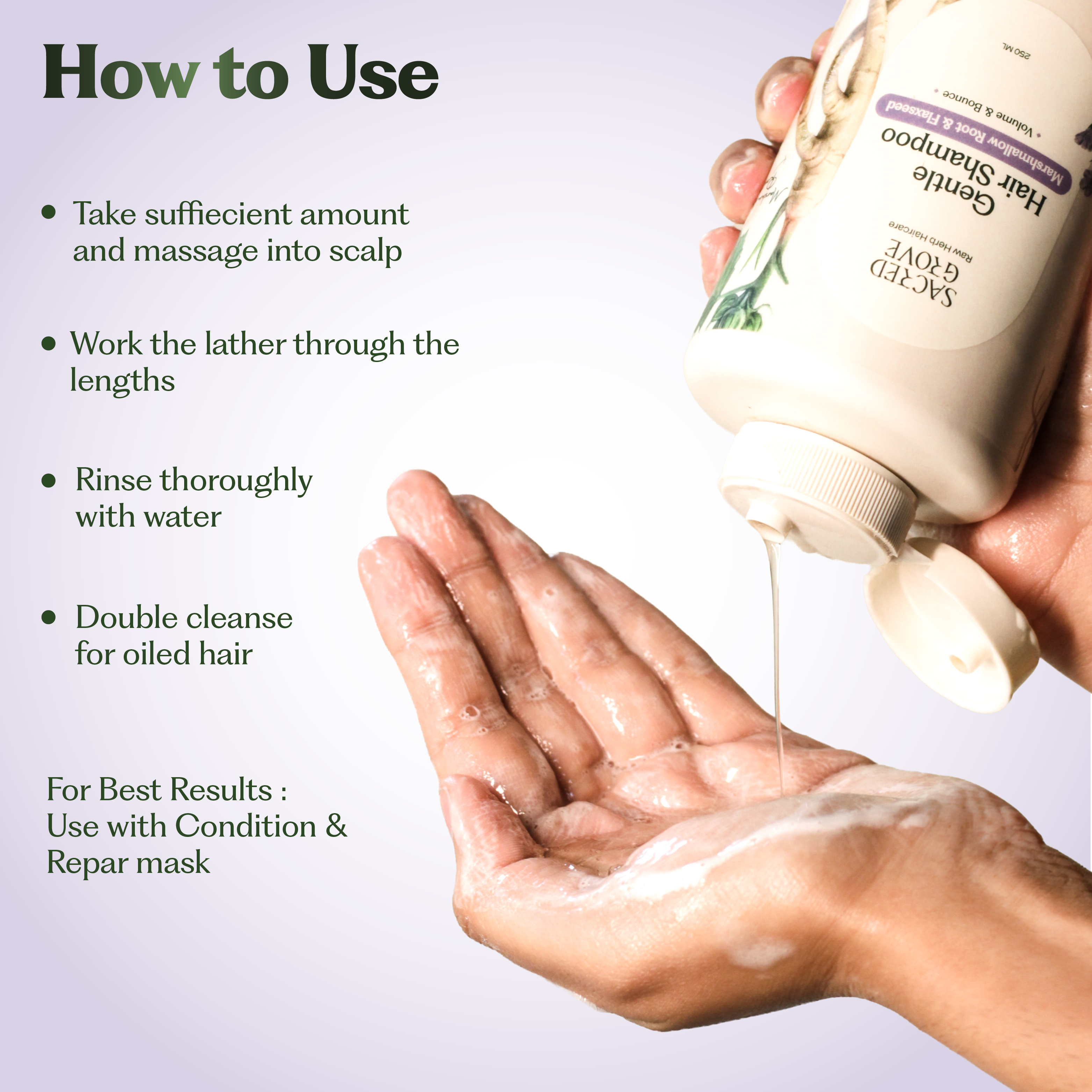 Gentle Hair Shampoo (Soft Lather) B1G1