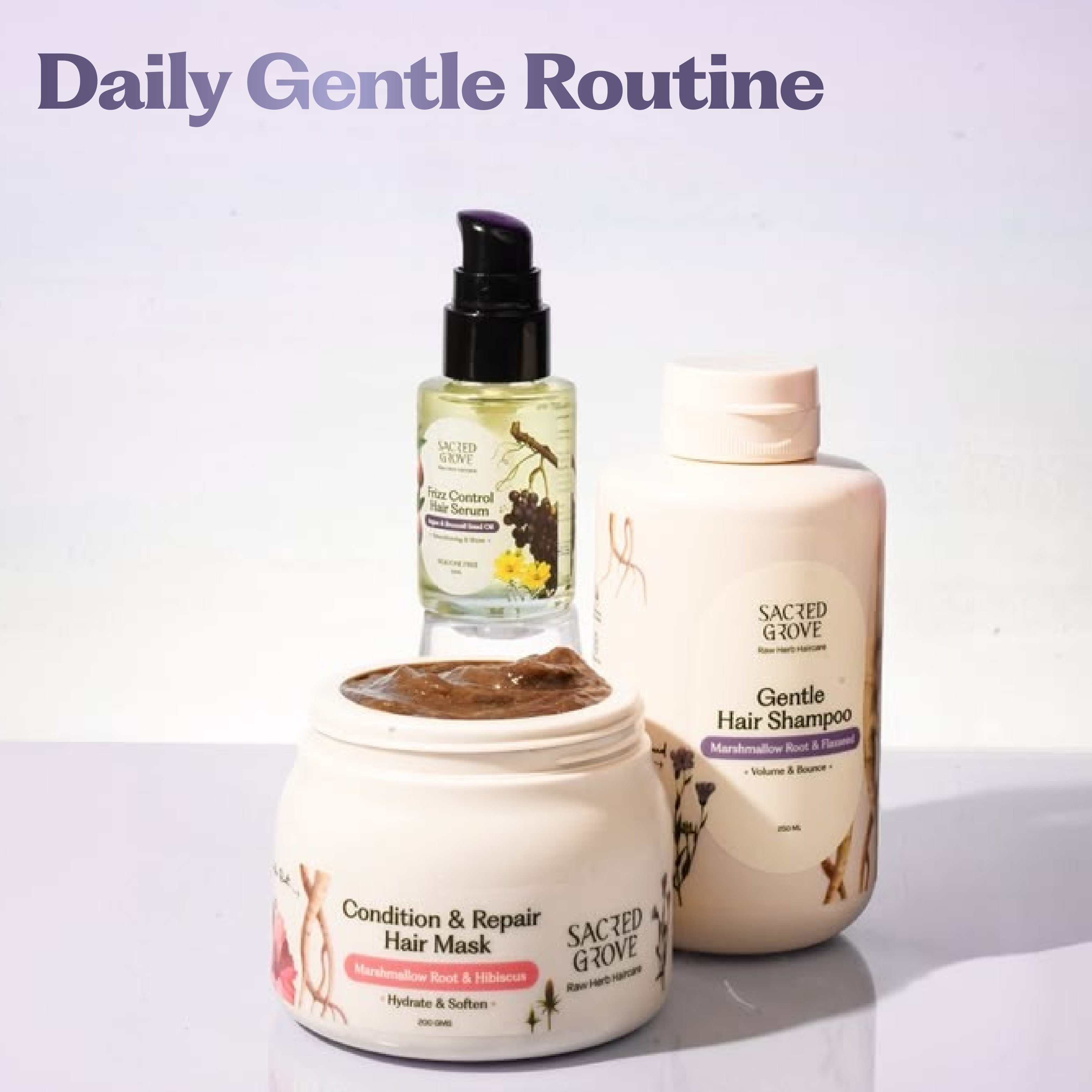 Gentle Hair Shampoo (Soft Lather)