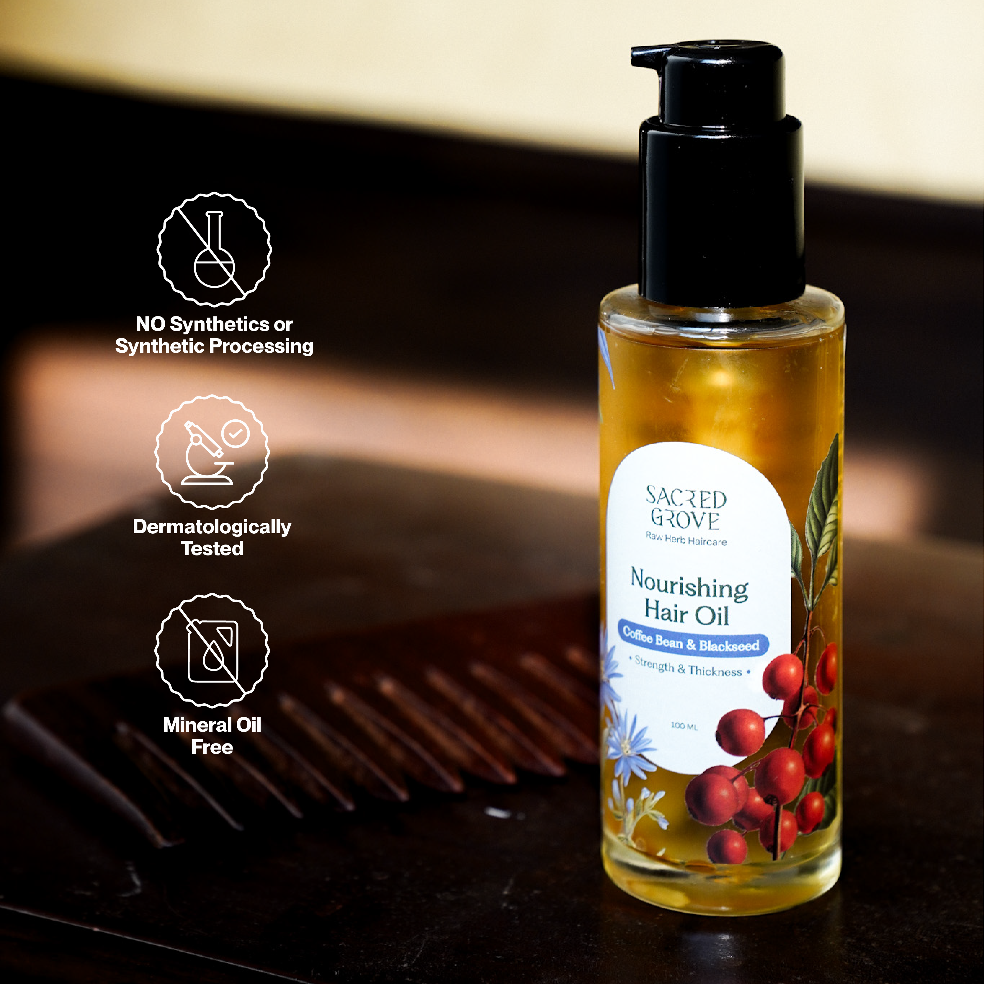 Coffee Bean & Blackseed Nourishing Hair Oil