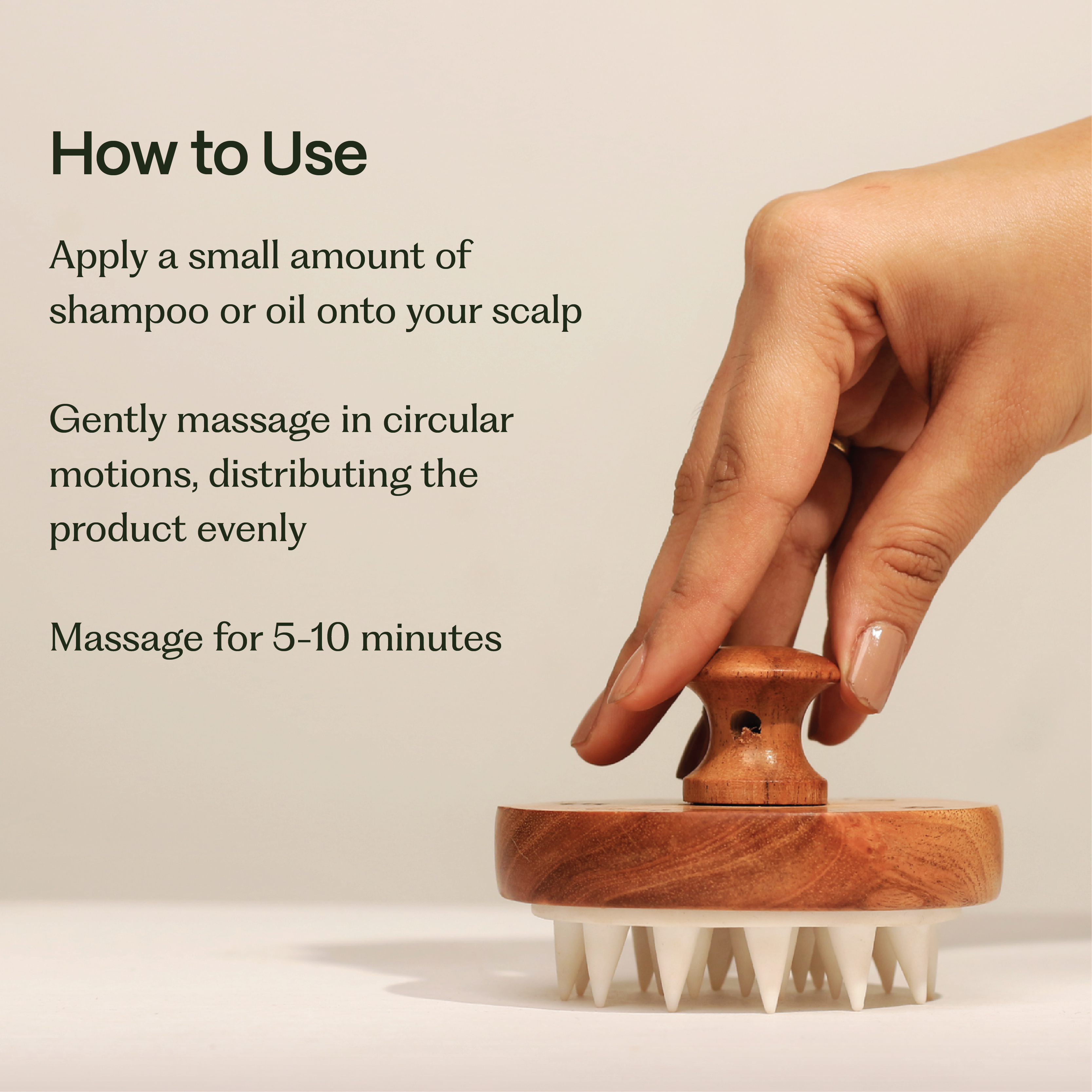 Silicone Scalp Massager for Circulation