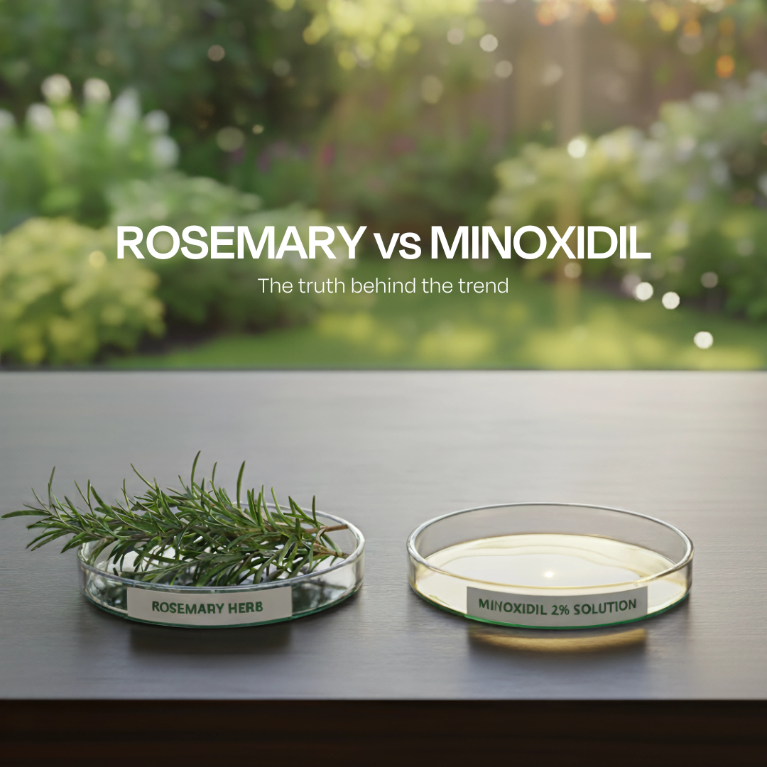 Rosemary vs. Minoxidil: The Truth Behind the Trend