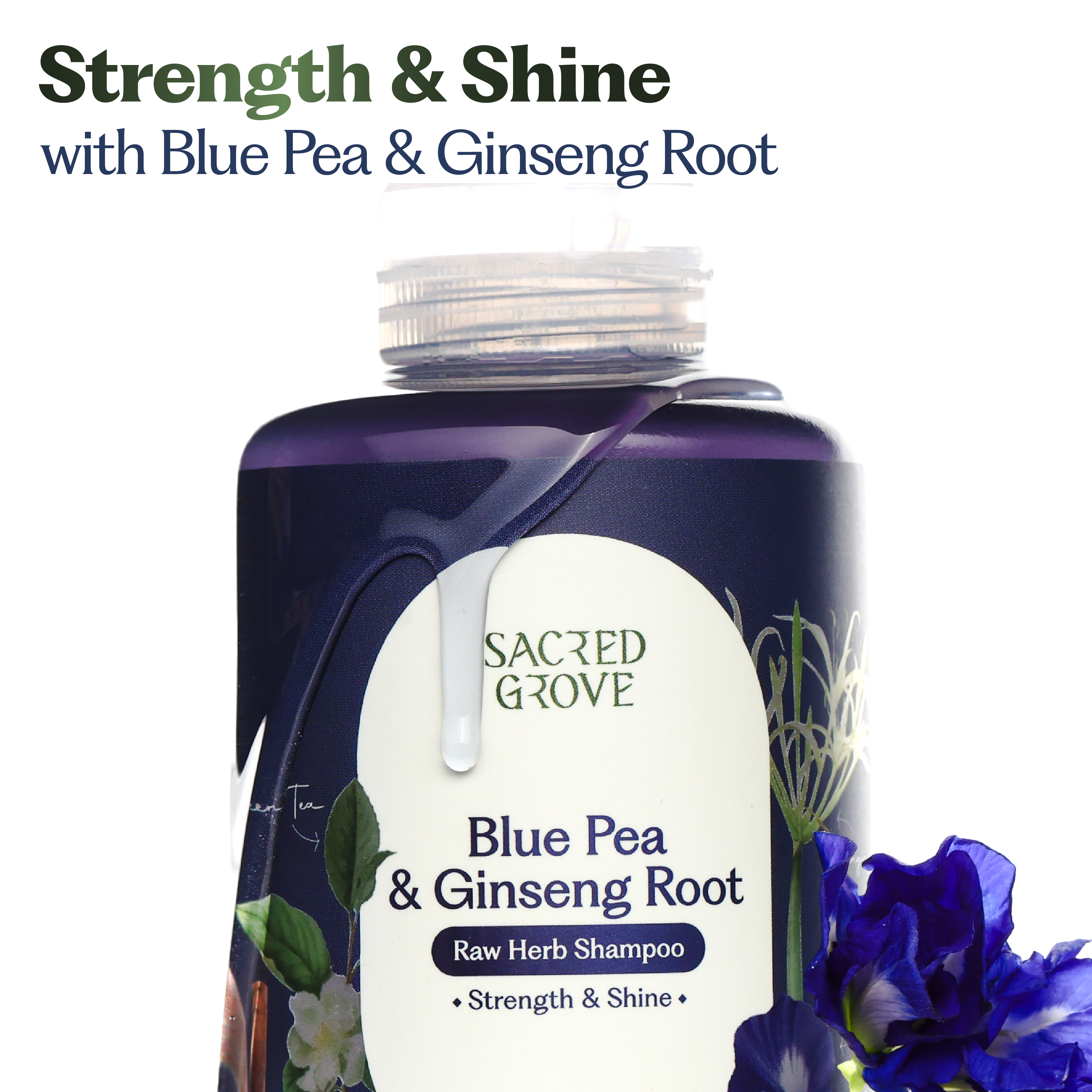 Blue Pea Strengthening Shampoo