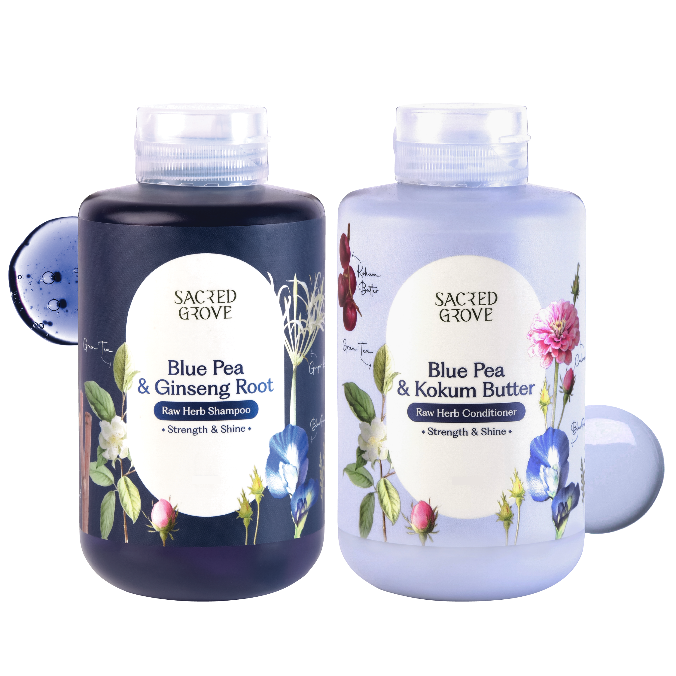 The Blue Pea Strength & Shine Routine