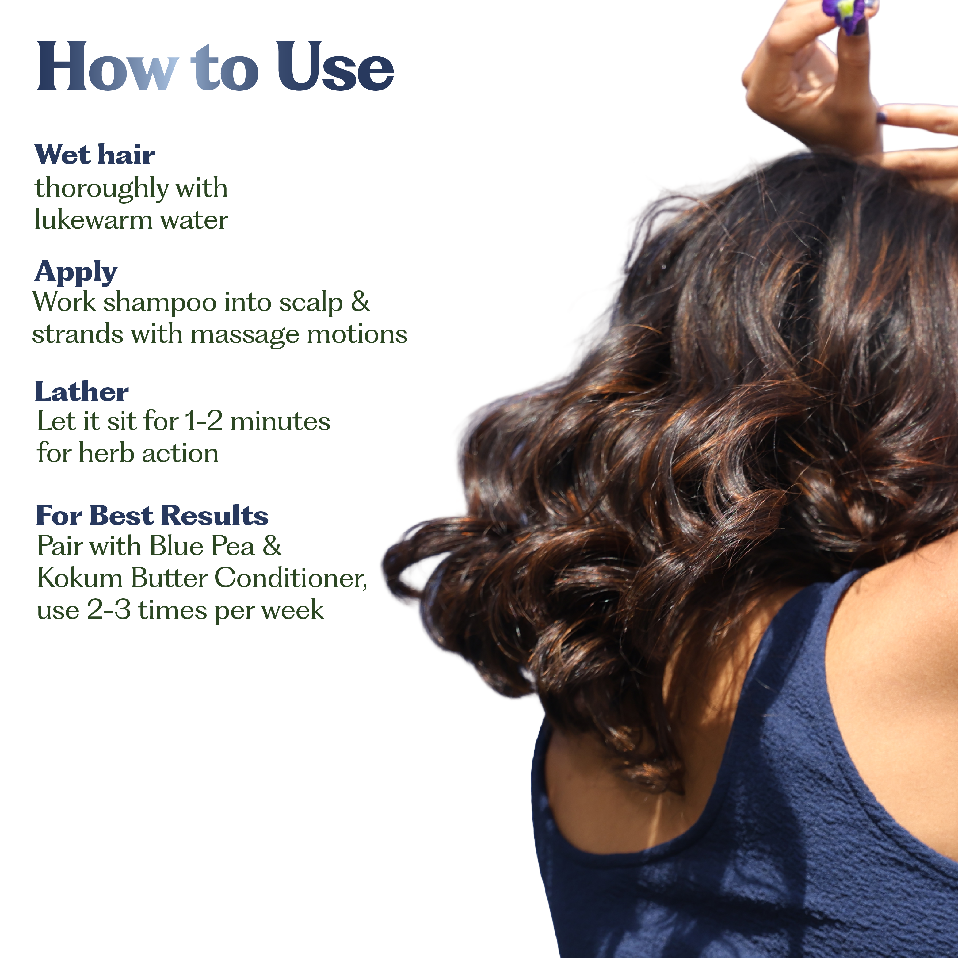 Blue Pea  Strengthening Shampoo
