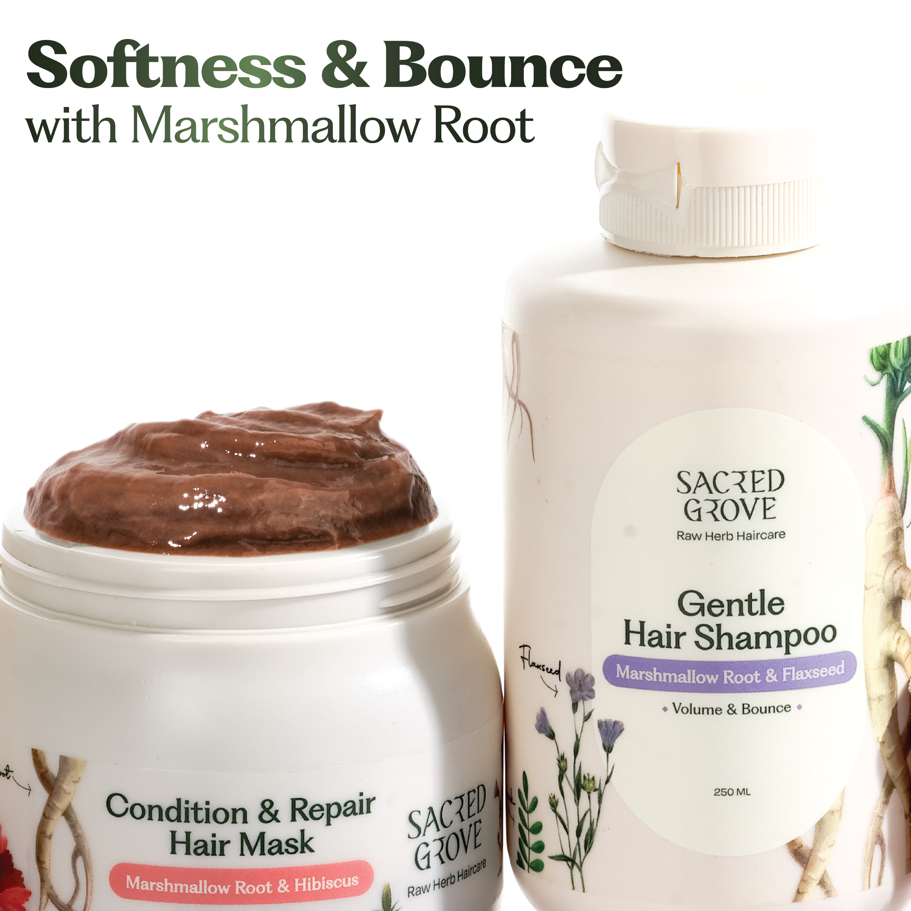 Marshmallow Root Deep Conditioning Combo
