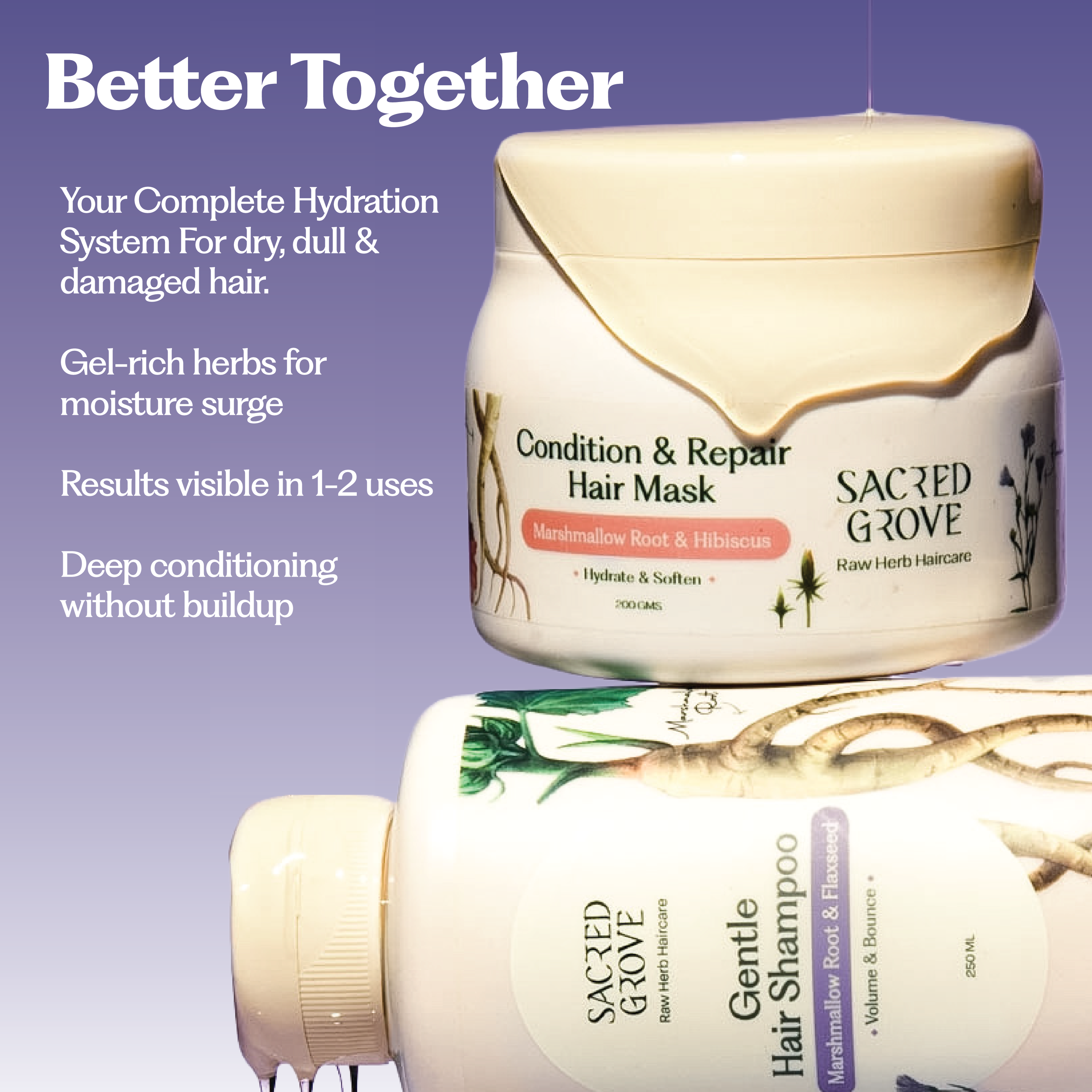 Marshmallow Root Deep Conditioning Combo