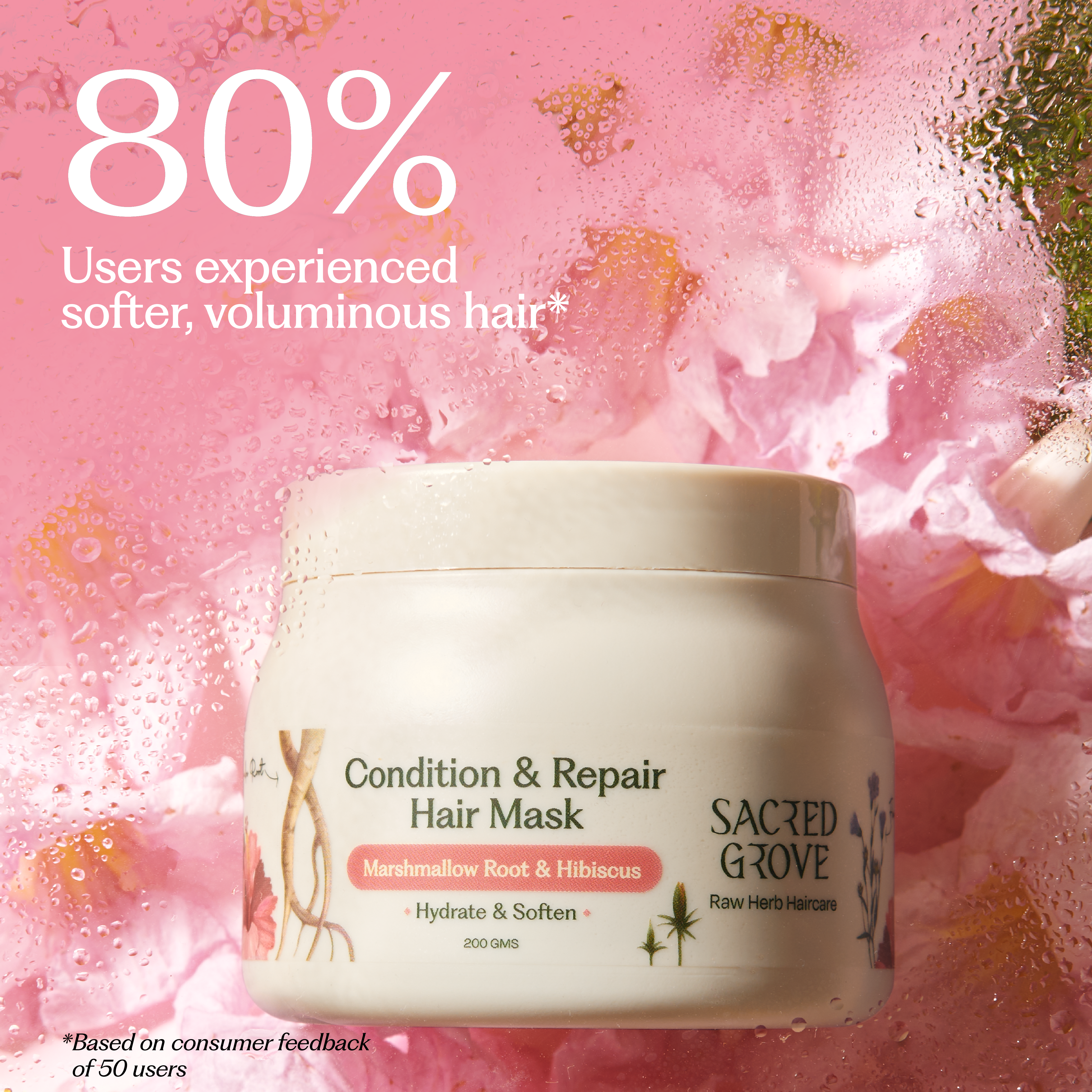 Marshmallow Root Condition & Repair Hair Mask