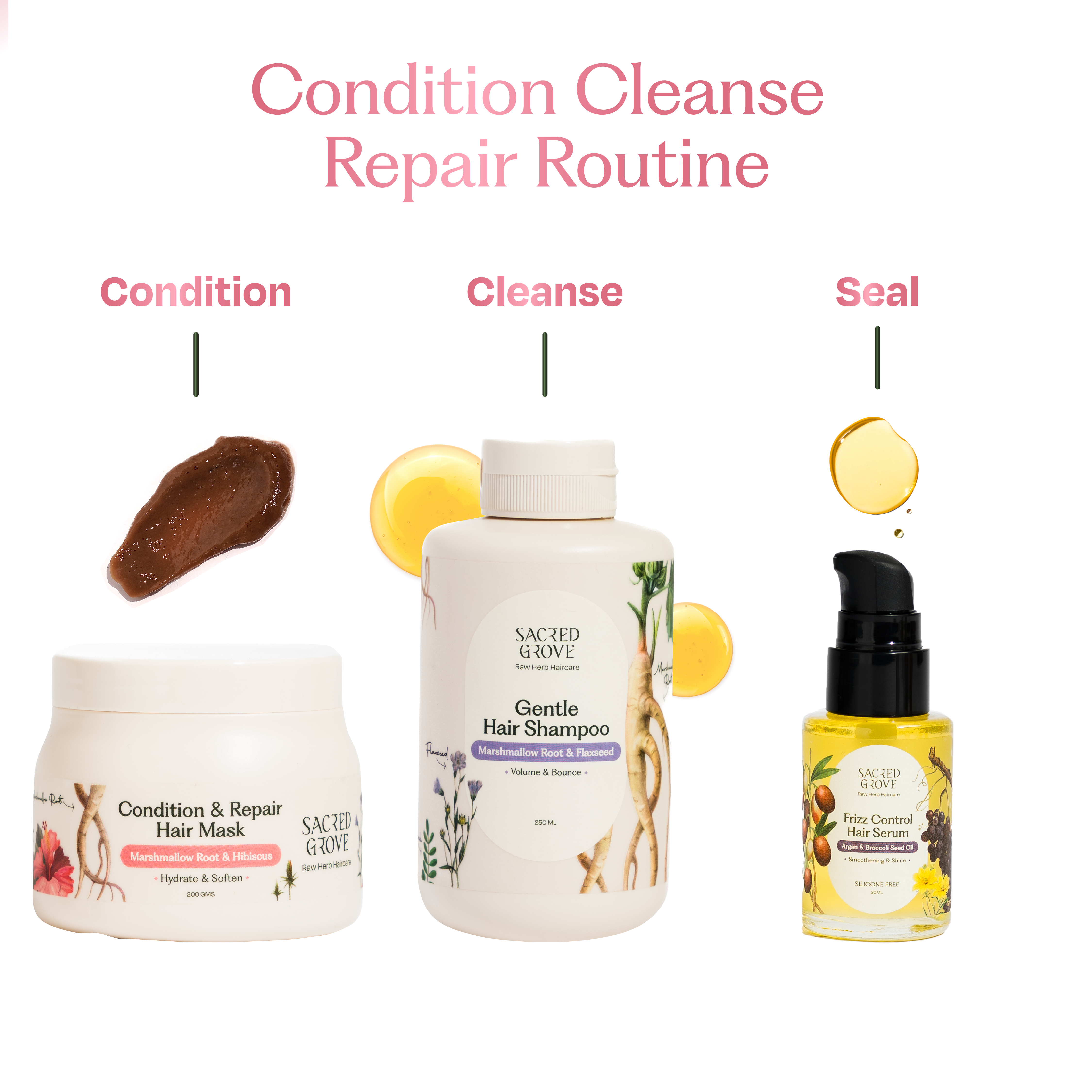 Marshmallow Root Condition & Repair Hair Mask