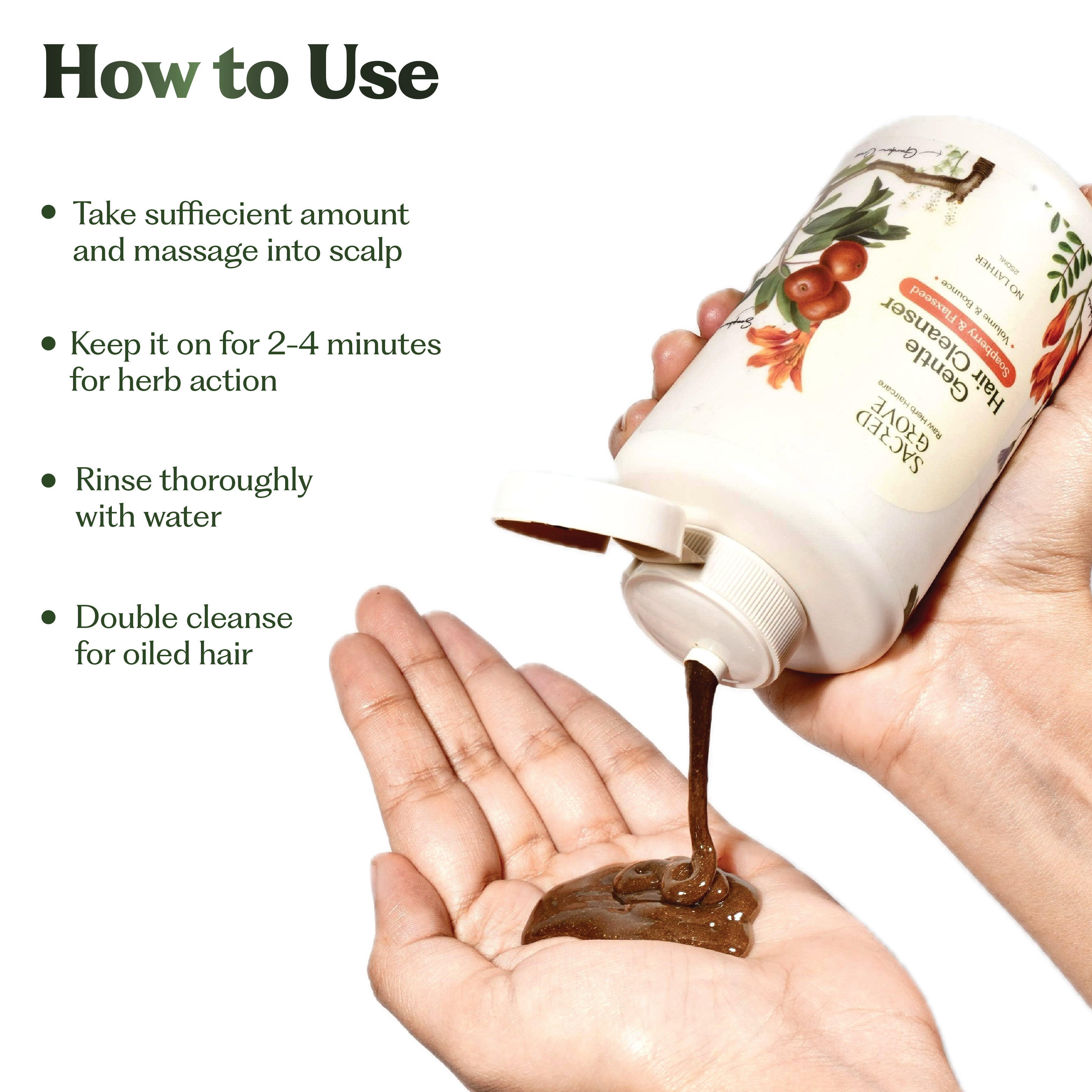 Gentle Hair Cleanser (Non-Lather)