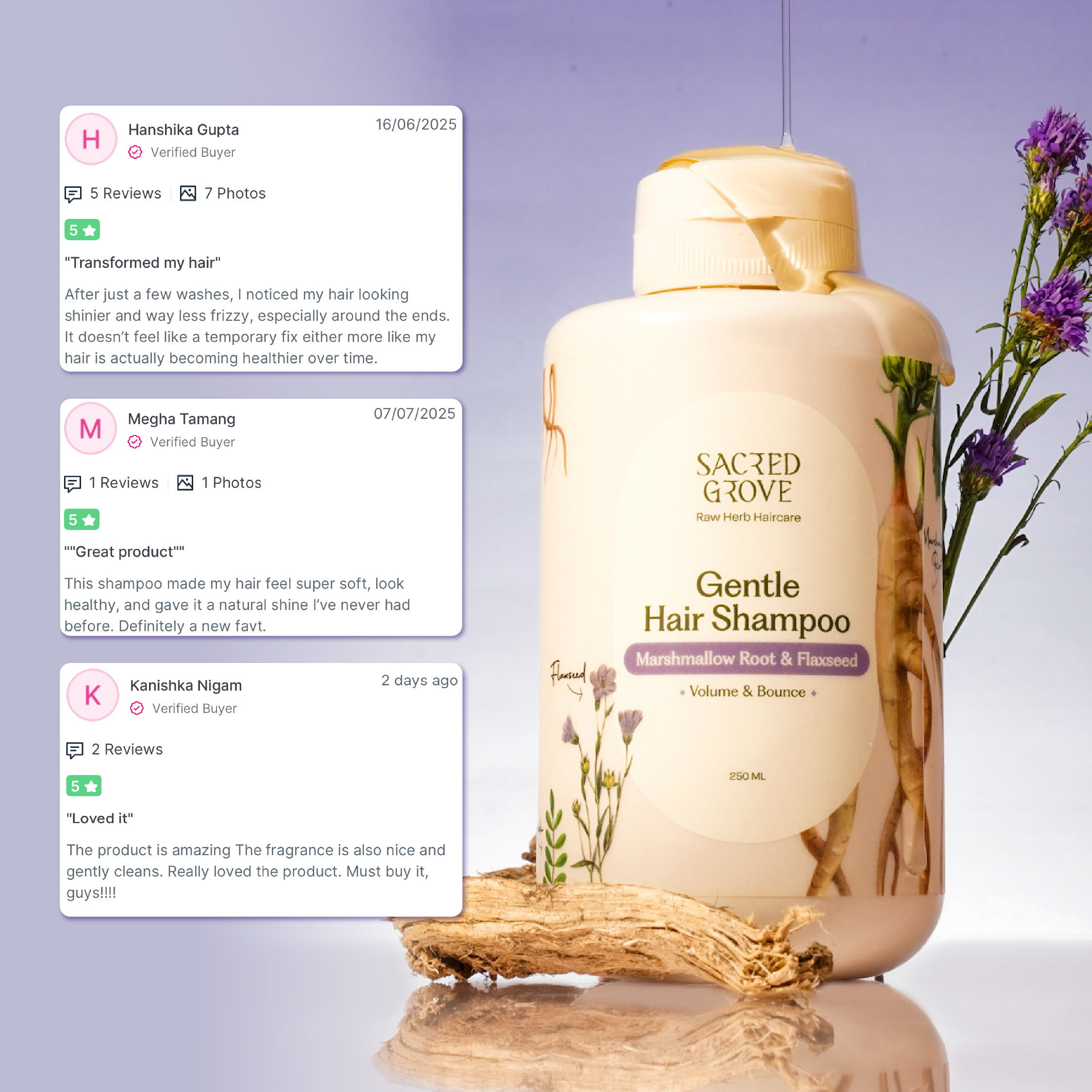 Marshmallow Root Gentle Hair Shampoo
