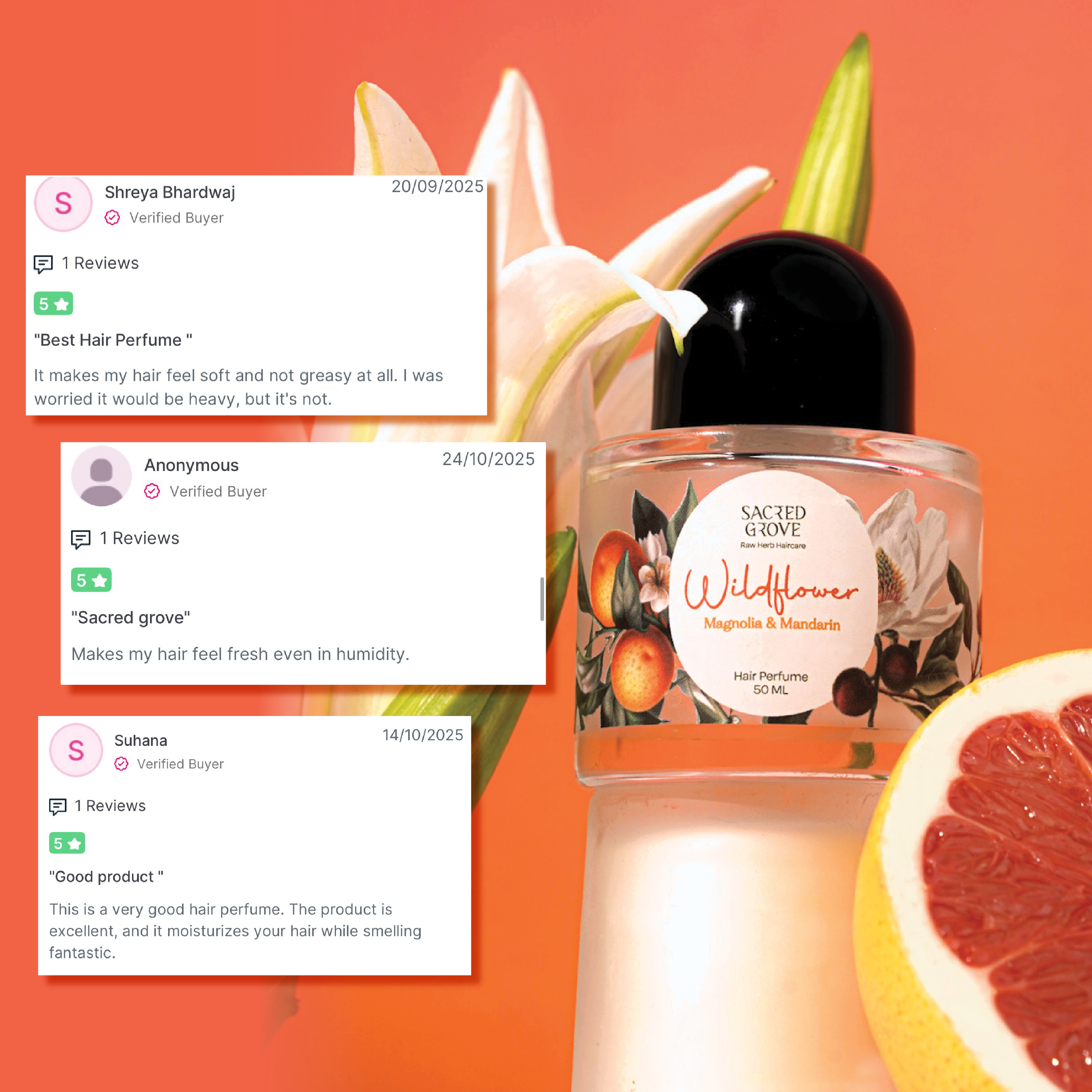 Wildflower: Hair Perfume For Women