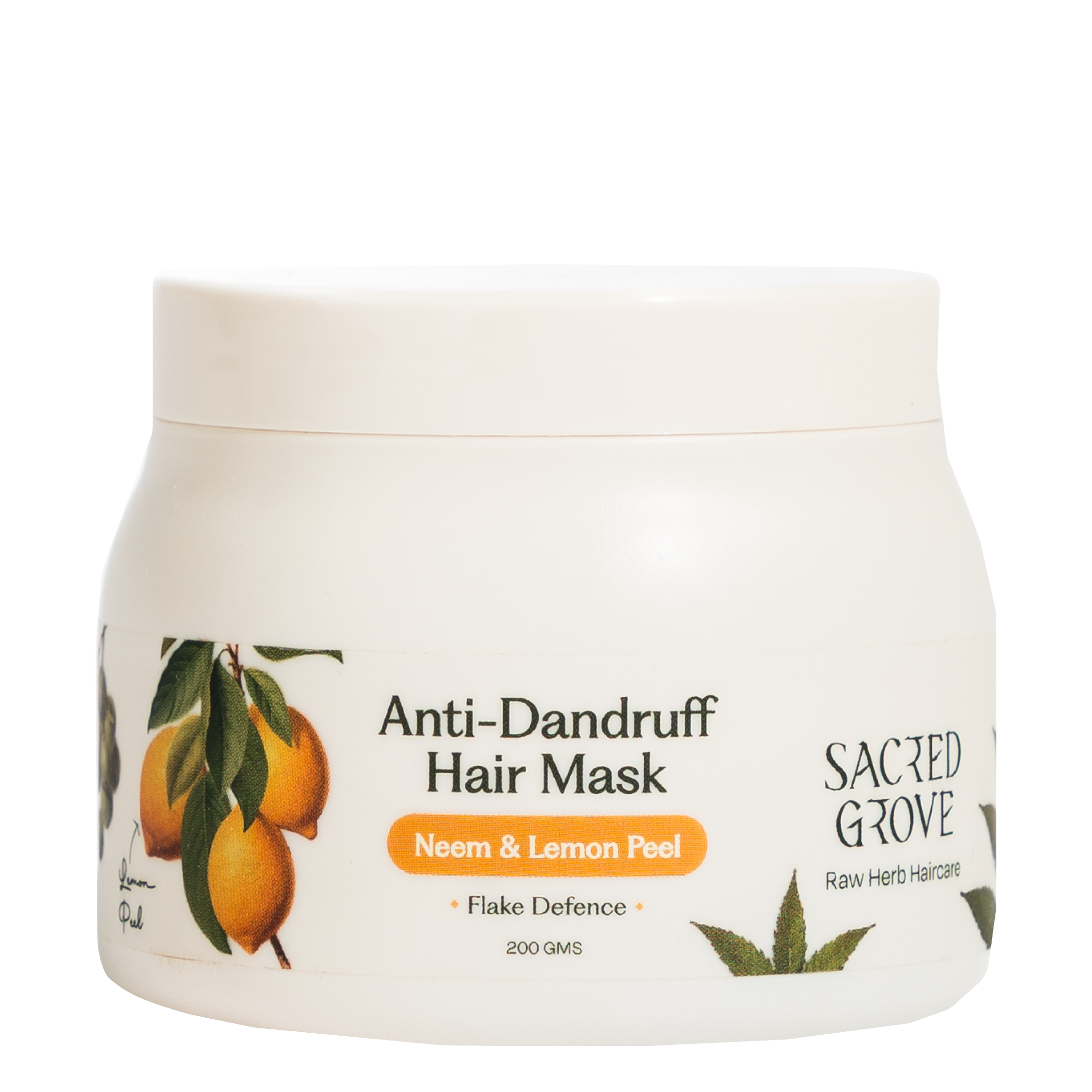 Neem Leaves & Lemon Peel Anti-Dandruff Hair Mask