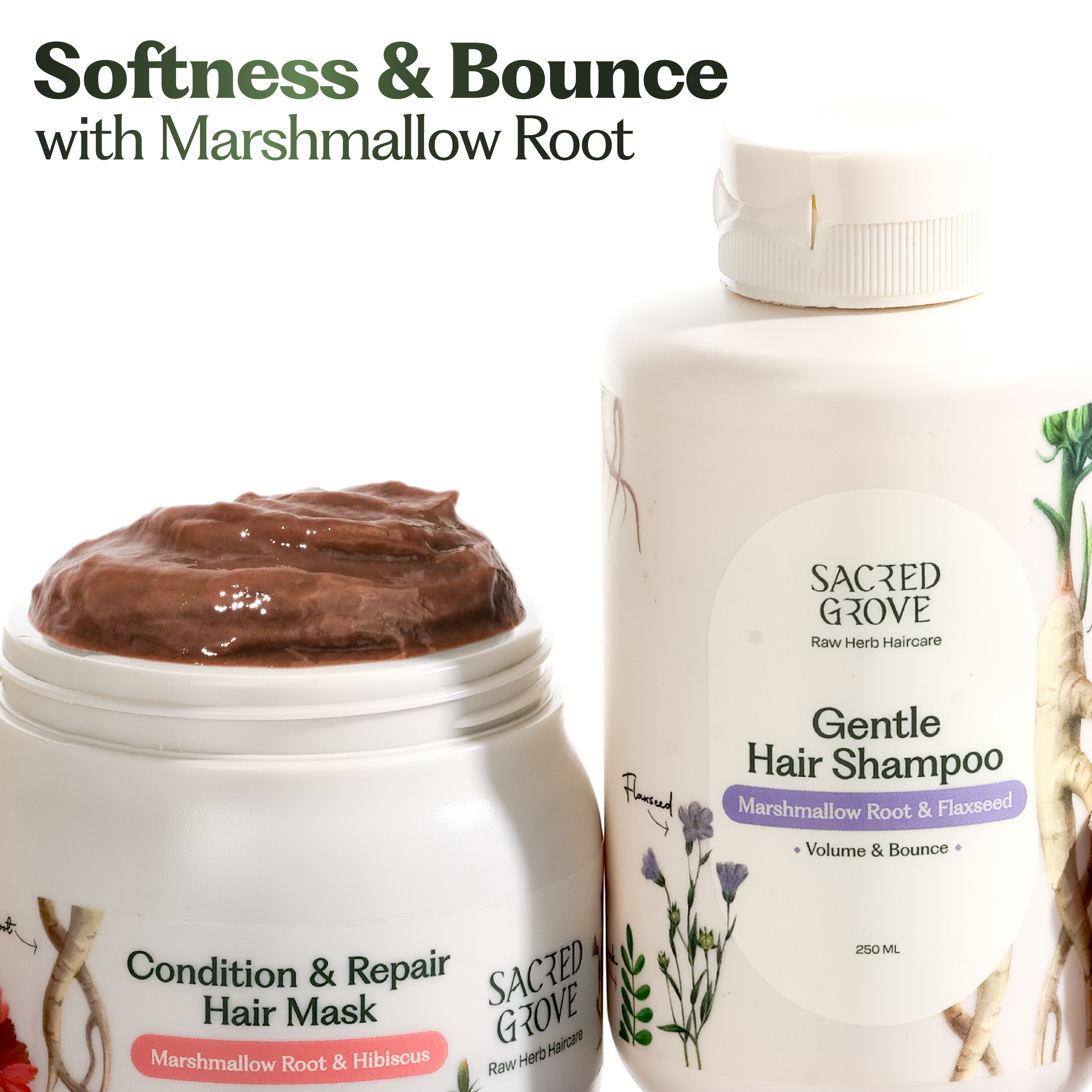 Marshmallow Root Deep Conditioning Combo
